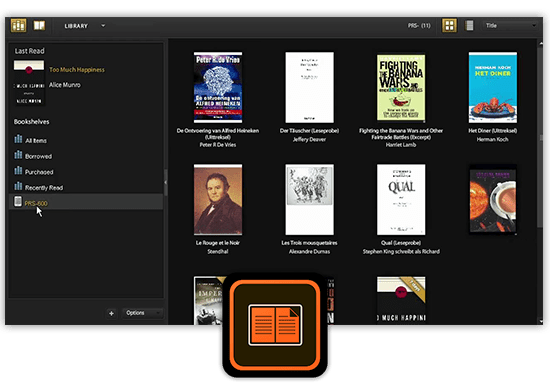 Adobe Digital Editions ePub könyvolvasó