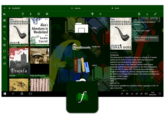  Lecteur de livres Freda Epub