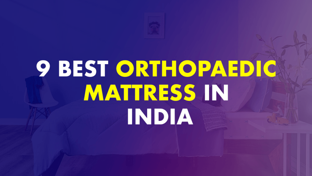 best orthopedic mattress for back pain in india