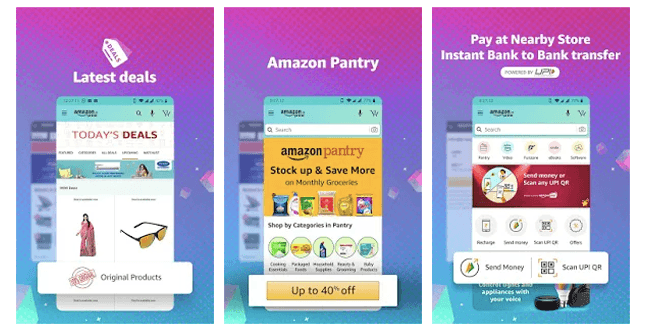Amazon is India's best online shopping app
