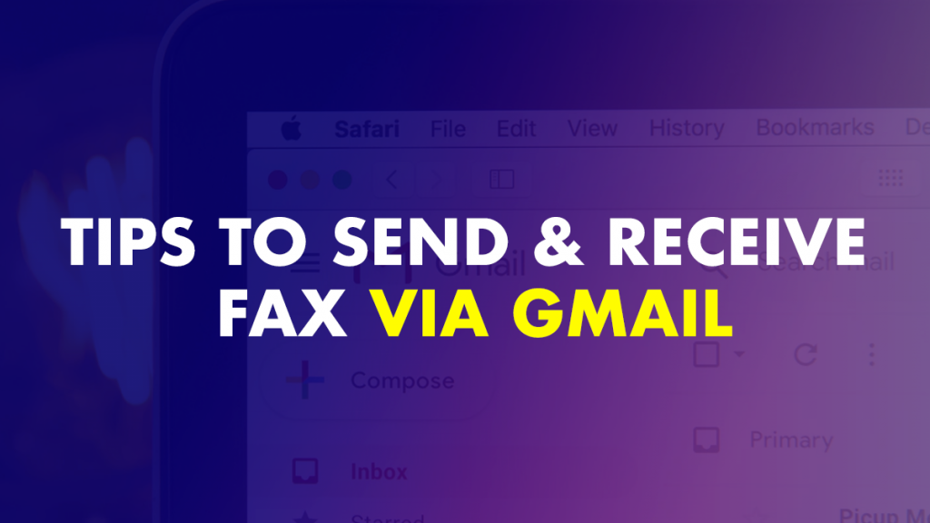 Send and receive fax via gmail
