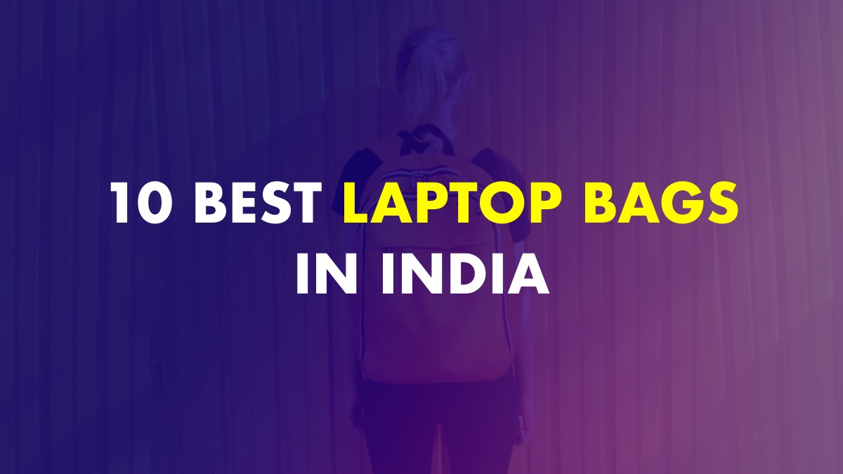 Best Laptop bags In India