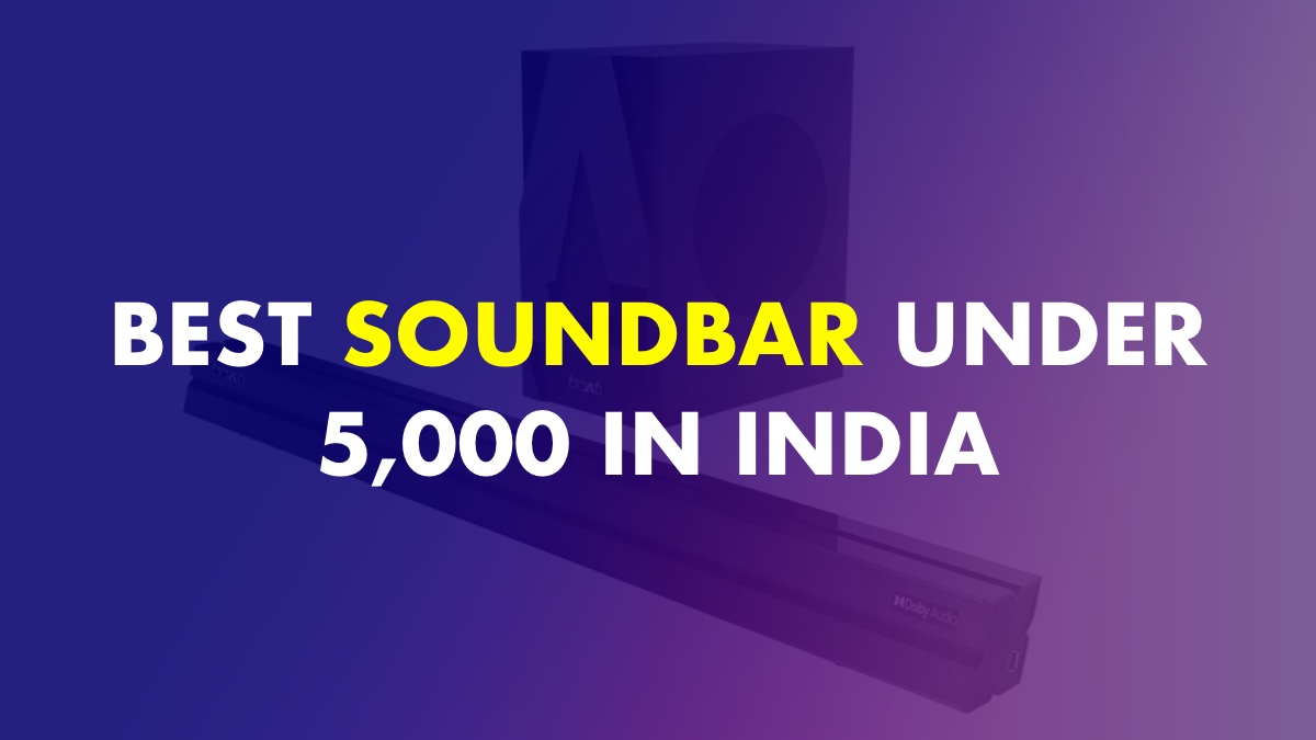 Best Soundbar Under 5000