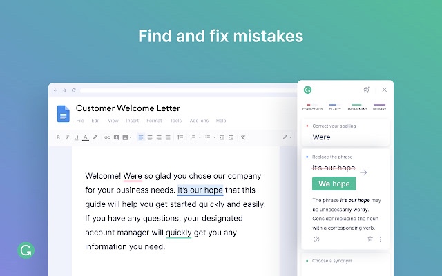 Grammarly Chrome Extension For Writing