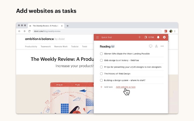 Todoist for More Productivity