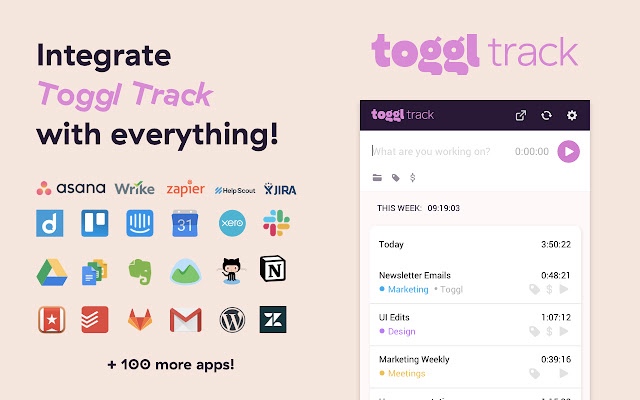 Toggl Track For Productivity