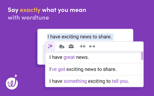 Wordtune Chrome Extension For Better Writing